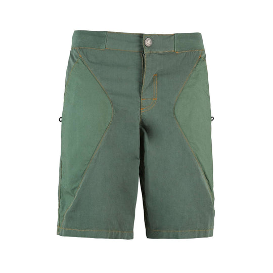 Short arrampicata tecnico-casual Figaro con cintura regolabile e tasche funzionali, realizzato in Italia.