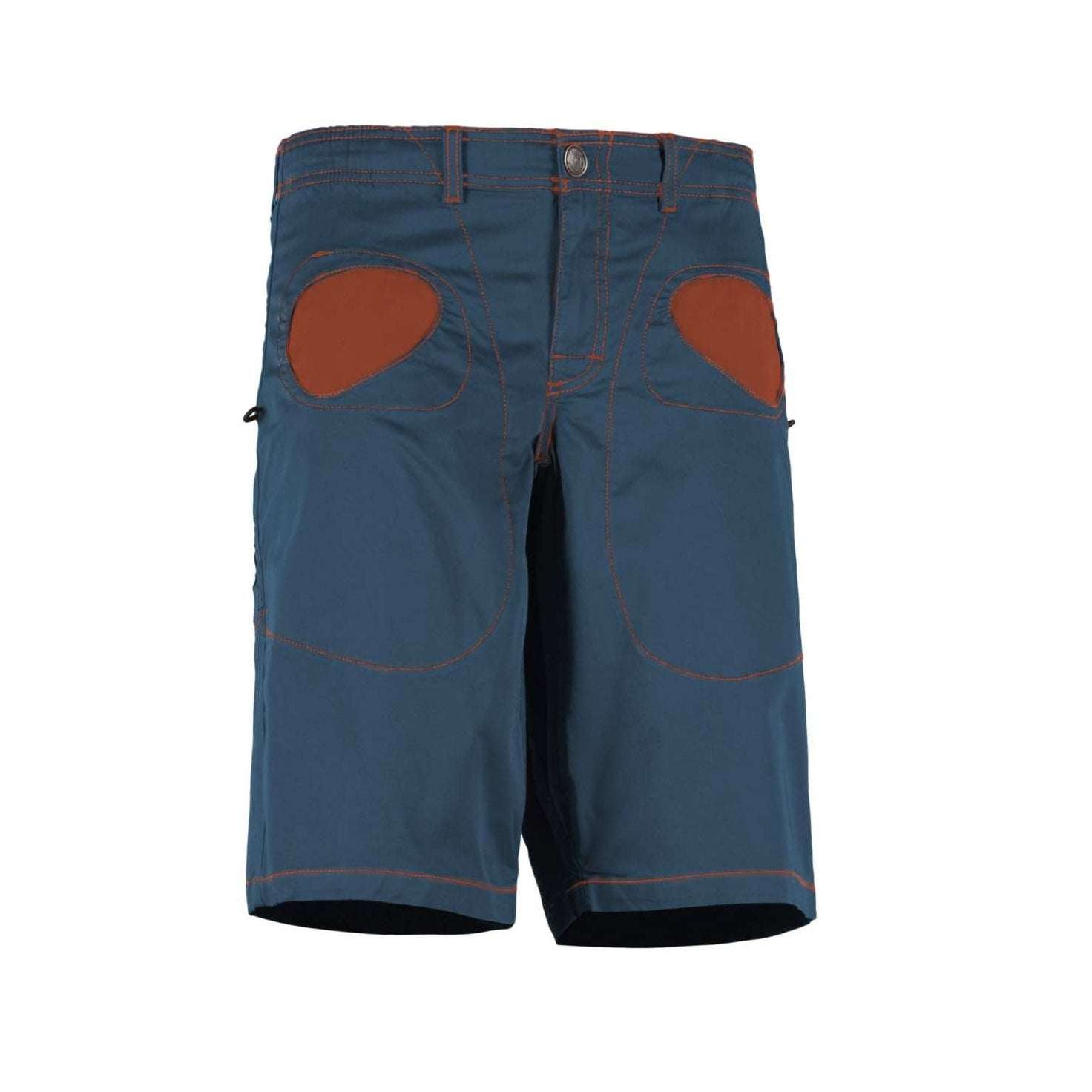Shorts Rondo Short S in cotone biologico con tasche e porta-spazzolino, comfort e stile urbano, made in Italy