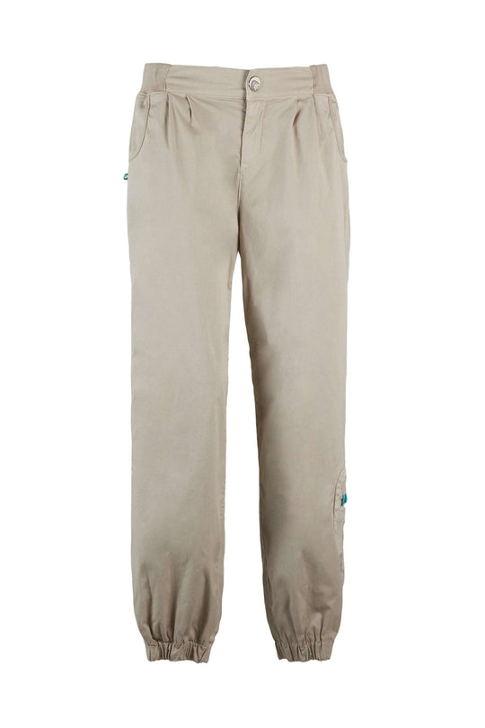 pantalone tecnico E9 INDI per arrampicata con tessuto elasticizzato e design ergonomico