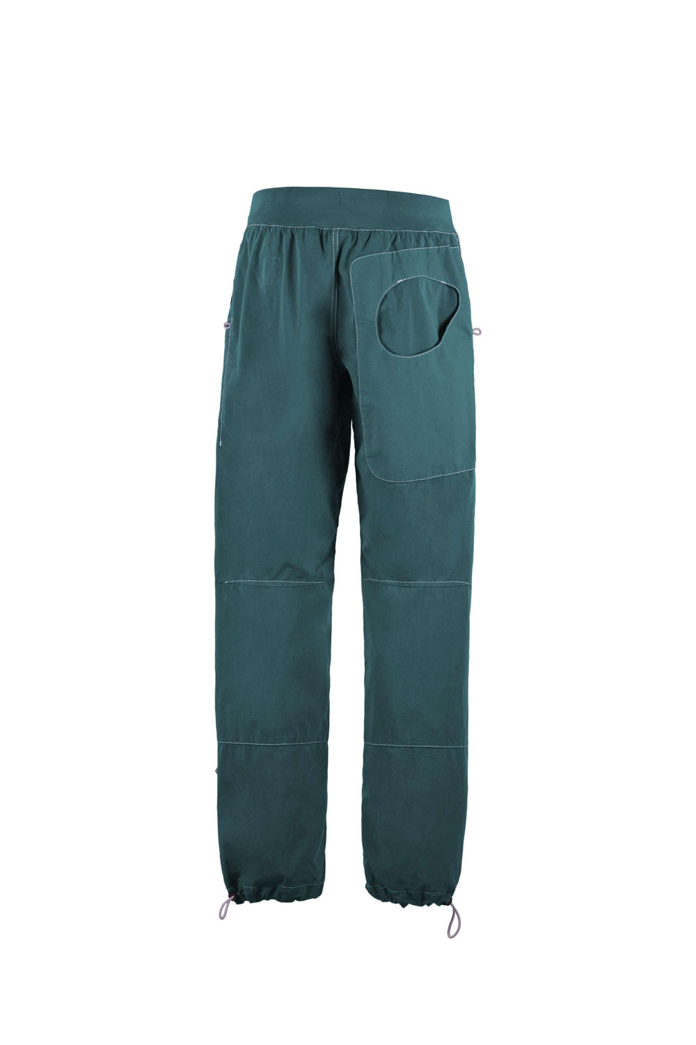 Pantaloni outdoor W Blat in popeline tecnico con 72% cotone biologico, tasche a contrasto e vita regolabile, ideali per arrampicata e attività outdoor