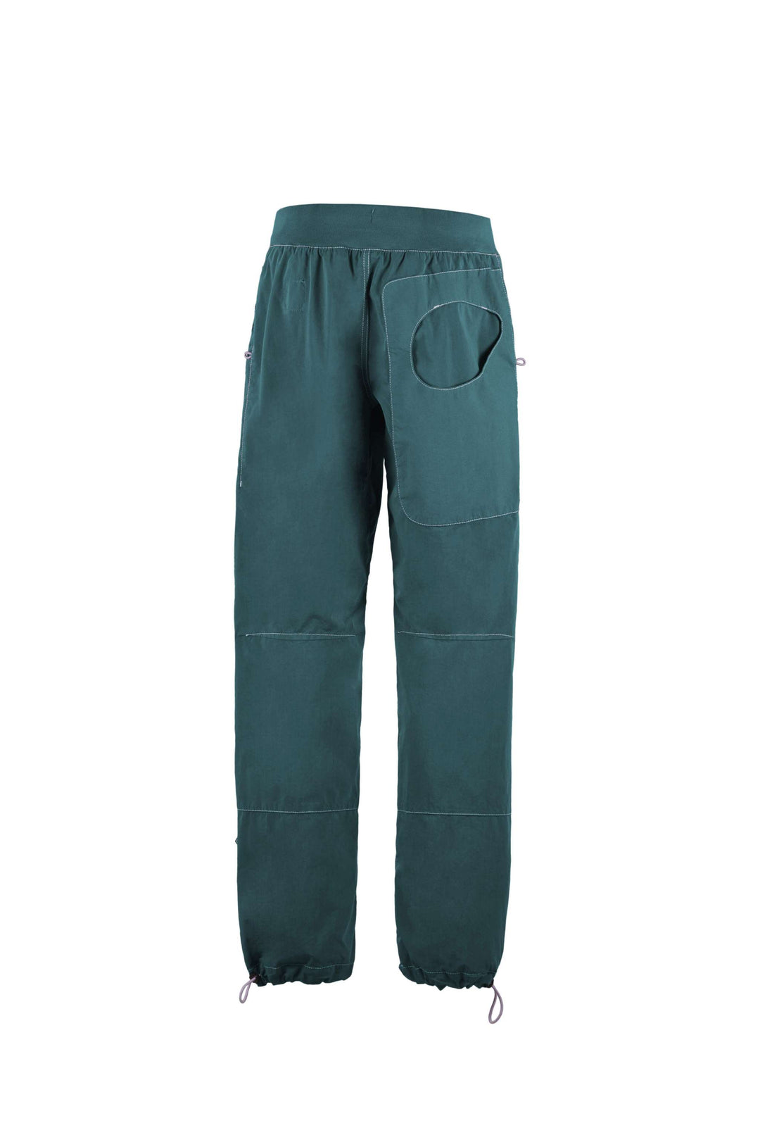 Pantaloni outdoor W Blat in popeline tecnico con 72% cotone biologico, tasche a contrasto e vita regolabile, ideali per arrampicata e attività outdoor