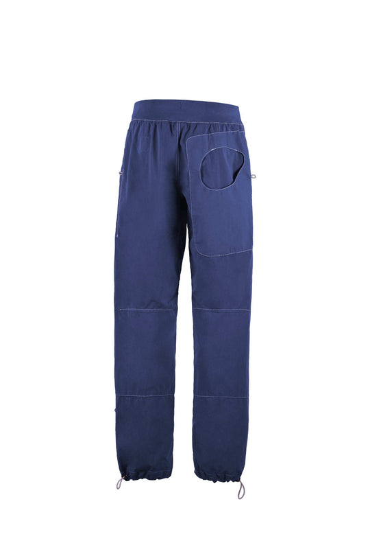 Pantaloni outdoor W Blat in popeline tecnico con cotone biologico, tasche a contrasto e vestibilità regular fit, ideali per scalata e attività outdoor.