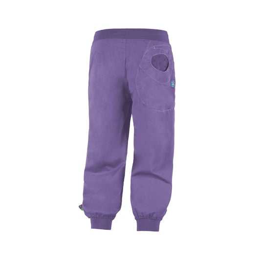 Pantaloni 3/4 outdoor in bamboo e cotone biologico con tasche in pizzo e vita regolabile, slim fit e made in Italy