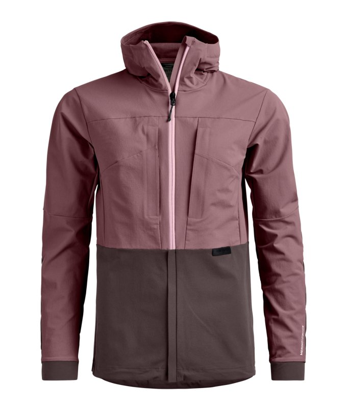 Ortovox Trad Plus Jacket W softshell jacket for climbing with abrasion-resistant Merino Shield Tec fabric
