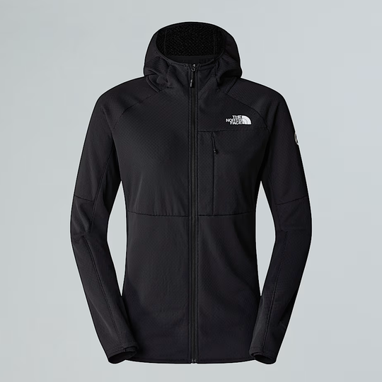 Summit Series Futurefleece Fz Hoodie slim fit lightweight alpine jacket with thumbhole cuffs and raglan sleeves