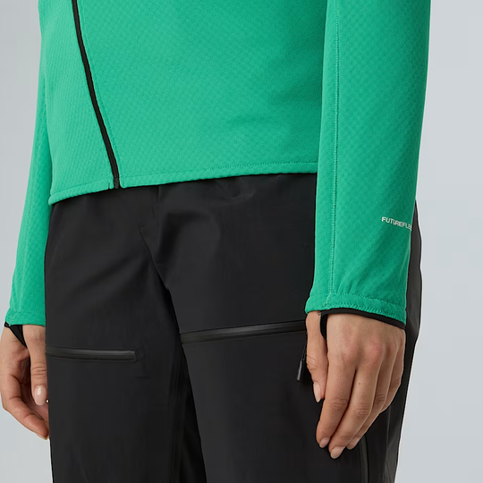 W Summit Futurefleece Fz Hoodie slim fit lightweight jacket for high-altitude mountaineering