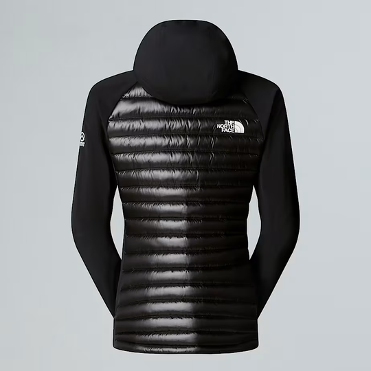 Summit Breithorn Lt Hybrid Hoodie with ProDown 800 insulation for climbing and alpine activities