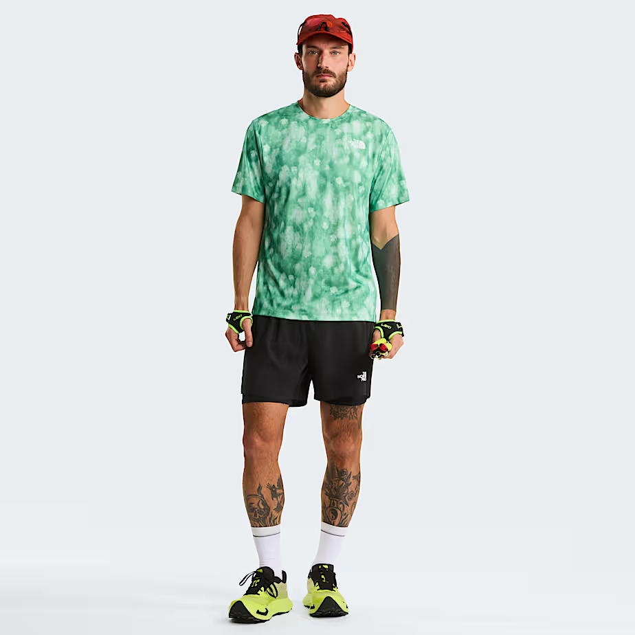 Pantaloncini Lightbright 2-in-1 da 5" in tessuto traspirante con tecnologia FlashDry™ per corsa e allenamento