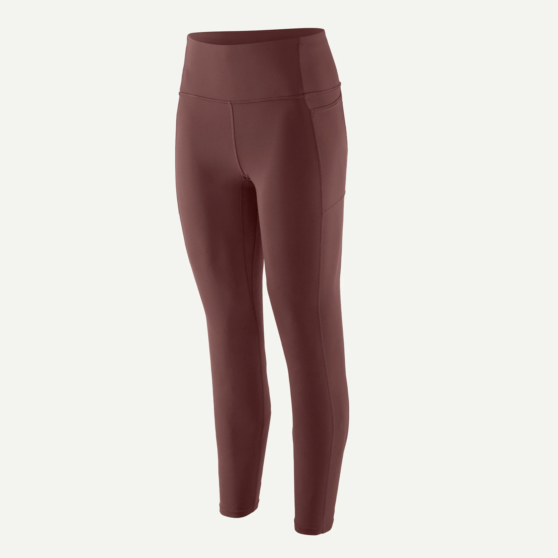 Leggings tecnici Maipo 7/8 Stash Tights donna a vita alta con tasche laterali in tessuto morbido e traspirante riciclato