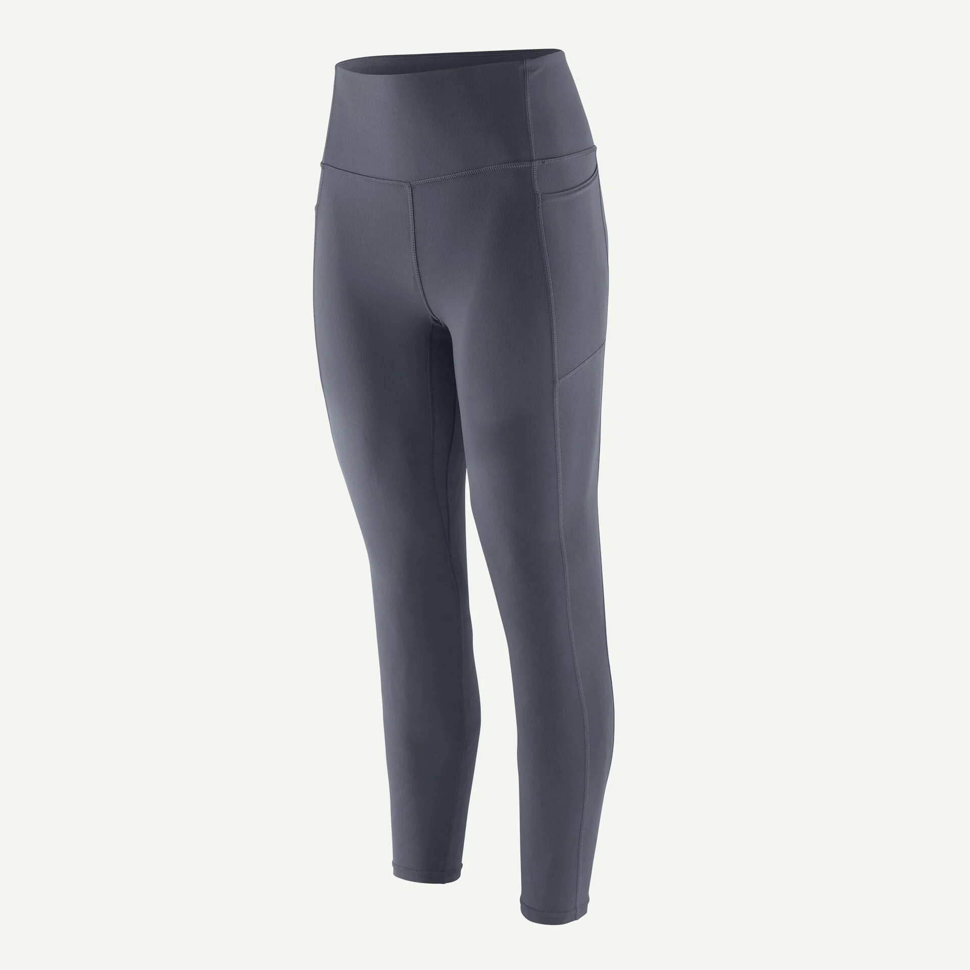 Leggings tecnici Maipo 7/8 Stash Tights neri a vita alta con tasche laterali e tessuto riciclato morbido e traspirante