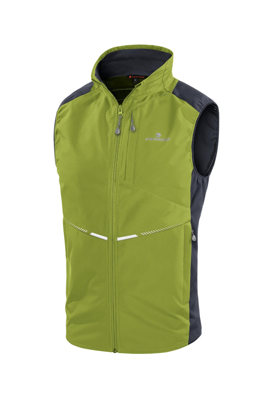 Gilet Draa Vest Unisex softshell antivento leggero e traspirante per attività estive in montagna