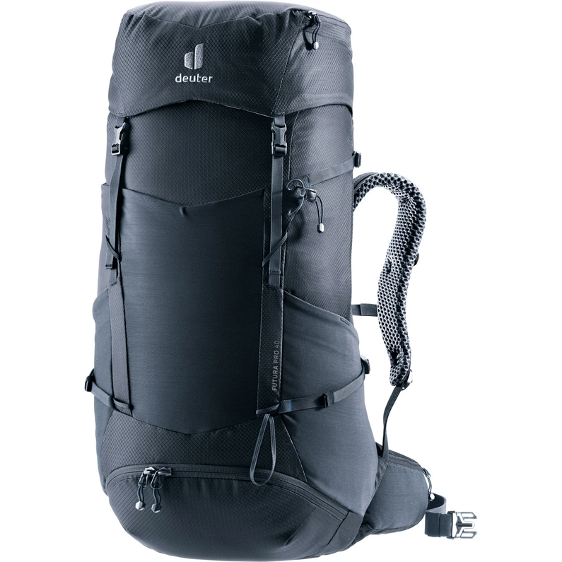 Futura Pro 40 trekking backpack with ergonomic Aircomfort Sensic Pro system and multiple compartments