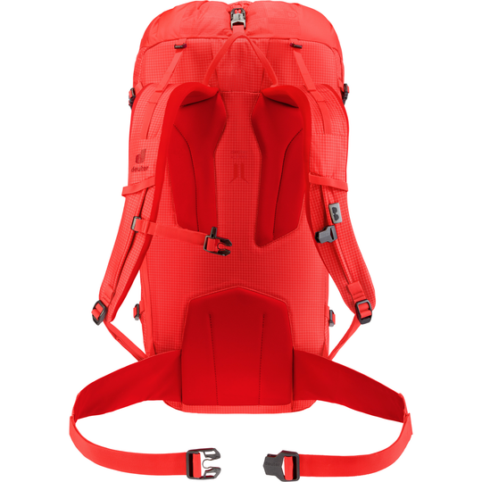 Guide Lite 30 trekking backpack 30L with adjustable straps and Deuter Airstripes system