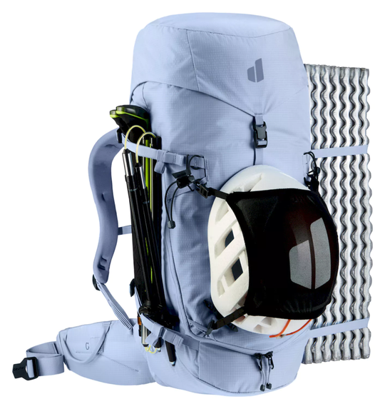 Zaino 32+6 SL robusto ed ergonomico per alpinismo con sistema dorsale Alpine e compatibile con idratazione 3 litri