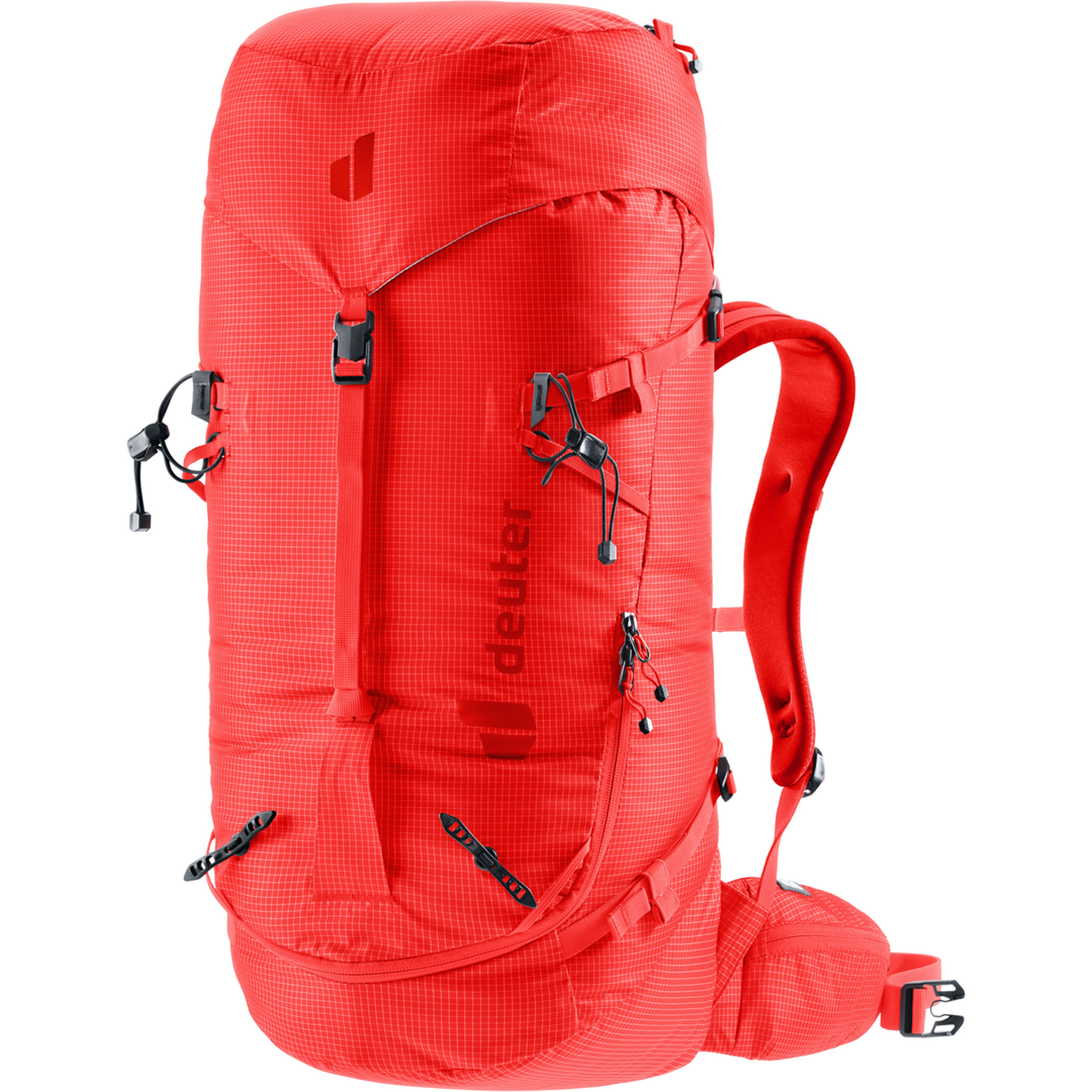 Zaino Deuter Guide 34+6 per escursioni alpine con sistema contact back e cinture regolabili