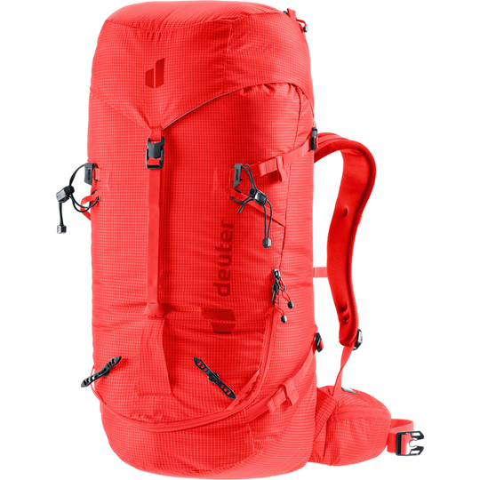 Zaino Deuter Guide 34+6 per escursioni alpine con sistema contact back e cinture regolabili