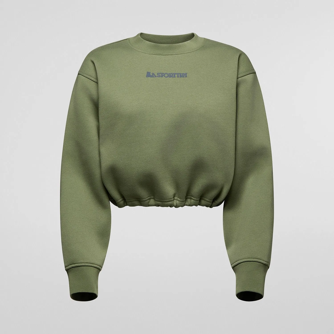 Heritage Logo Crop Sweater W