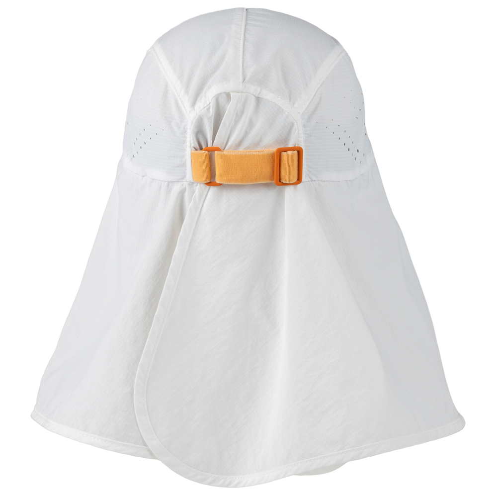 Cappello da deserto beige con visiera larga