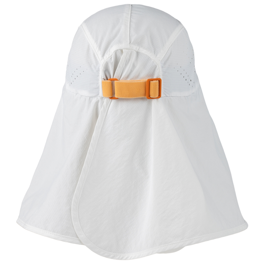 Cappello da deserto beige con visiera larga