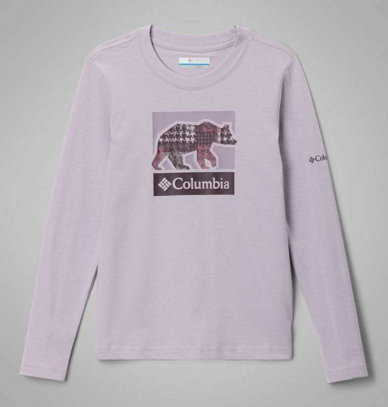 Maglia Hazeldel Hill™ LS Graphic Tee Columbia a maniche lunghe in cotone traspirante con grafica outdoor