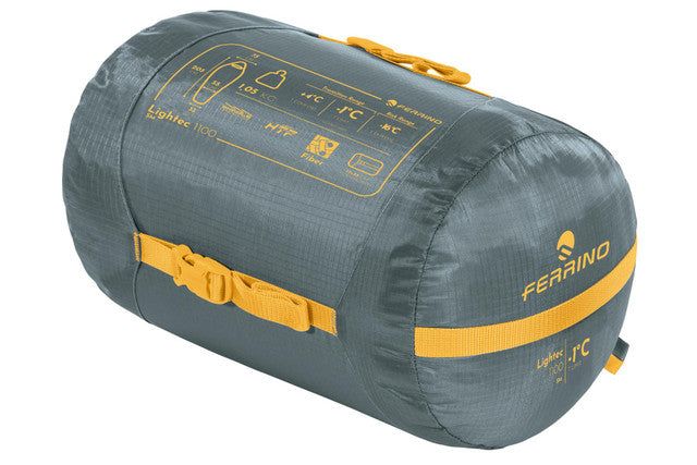 Sacco Lightec SM 1100 sacco a pelo tecnico per trekking e alpinismo con isolamento termico efficace