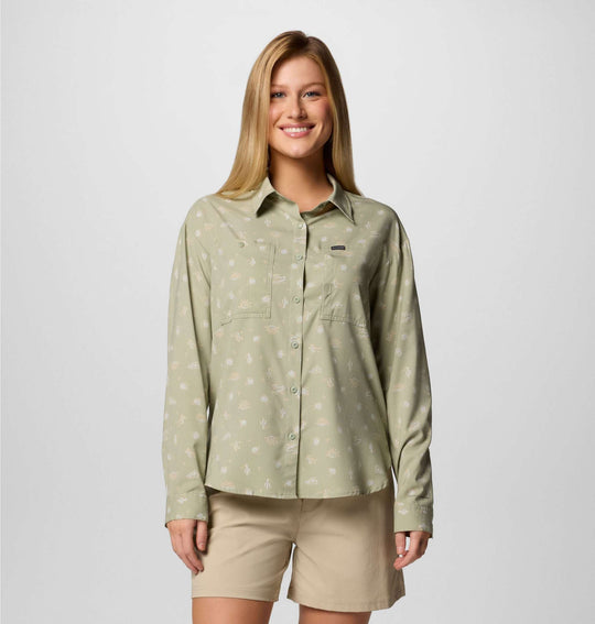 Women's Silver Ridge Utility™ Patterned LS Shirt