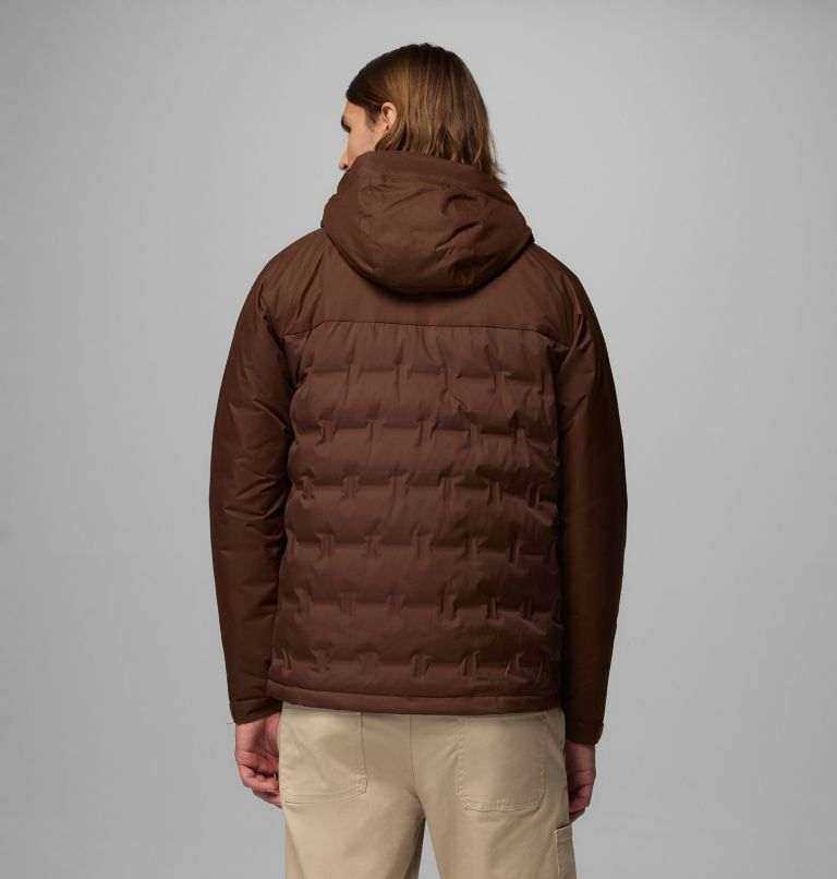 Columbia Grand Trek III Down Hooded Jacket insulated with 650-fill down and Omni-Heat Infinity technology for winter warmth
