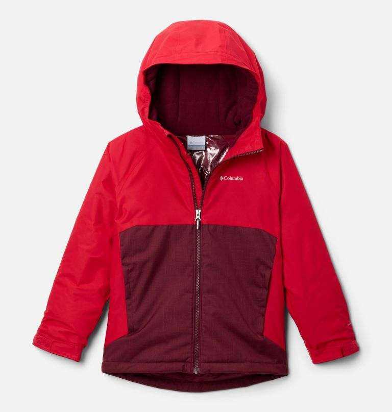 Giacca impermeabile ragazzi Youth Boy's Alpine Action III con cappuccio in micropile e ghetta antineve