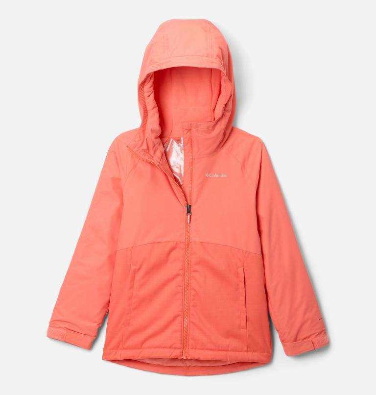 Giacca impermeabile ragazze Youth Girl's Alpine Action III Jacket con cappuccio e tasche multiple per sport invernali