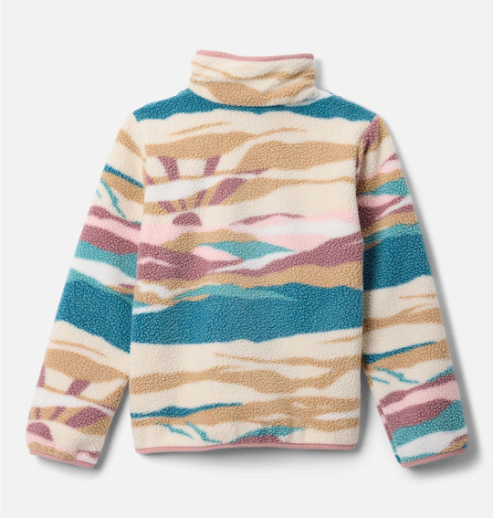 Youth Unisex Helvetia™ II Printed Half Snap Fleece