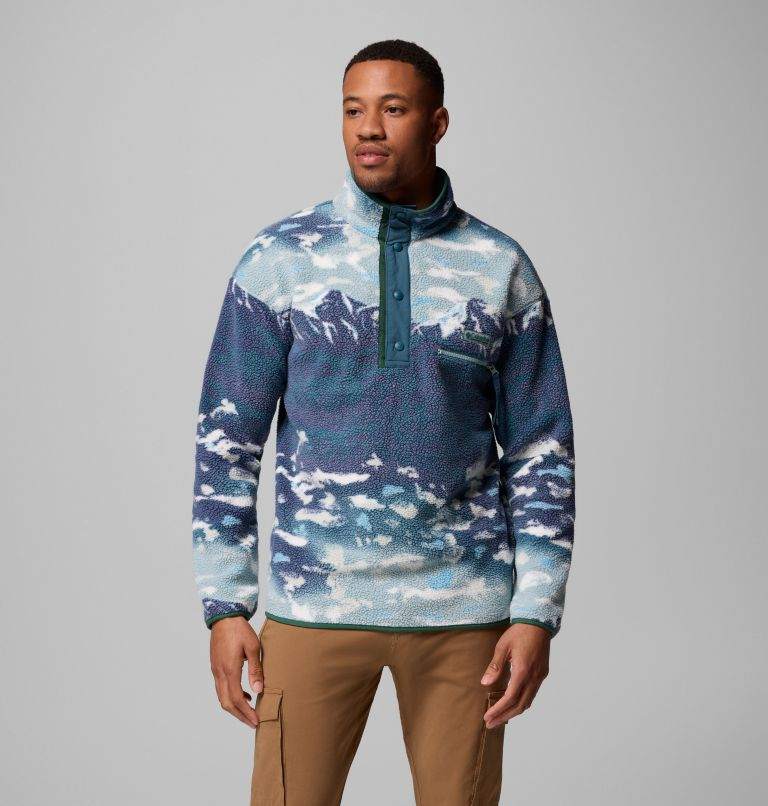 Helvetia™ II Printed Half Snap Fleece