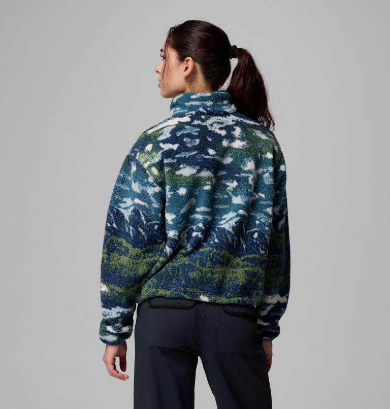 Helvetia™ II Printed Cropped Half Snap