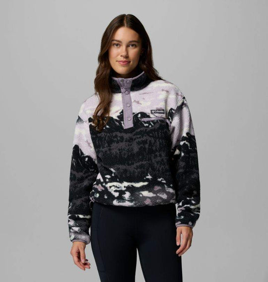 Helvetia™ II Printed Cropped Half Snap