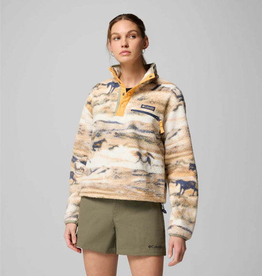 Women's Helvetia™ II Printed Cropped Half Snap