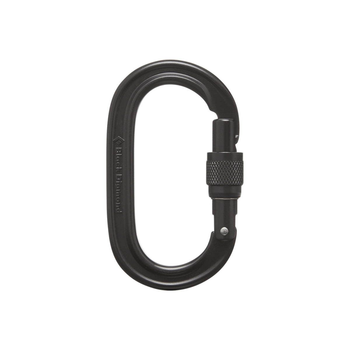 Black Diamond Oval Keylock Screwgate Black BD2102080002ALL1