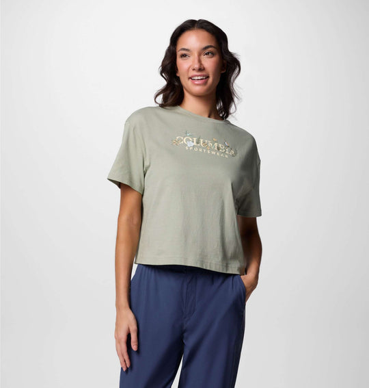 Women's Rolling Bend™ Graphic Relaxed Crop SS