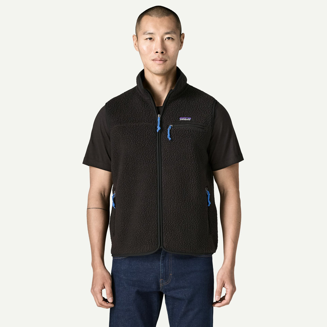 Patagonia M's Retro Pile Vest - Black - foto 2