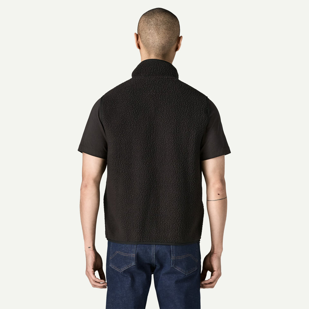Patagonia M's Retro Pile Vest - Black - foto 3