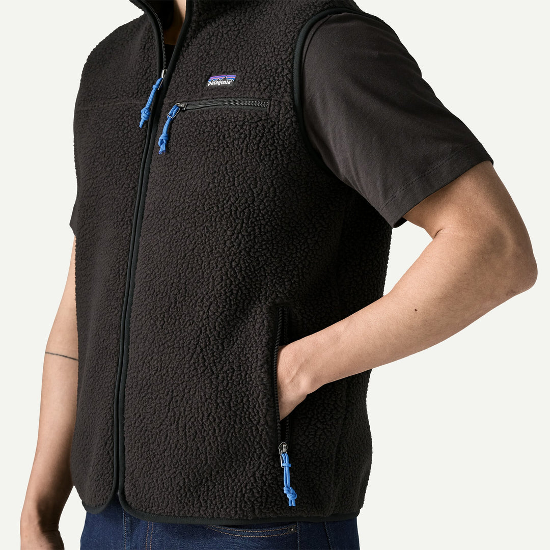 Patagonia M's Retro Pile Vest - Black - foto 5
