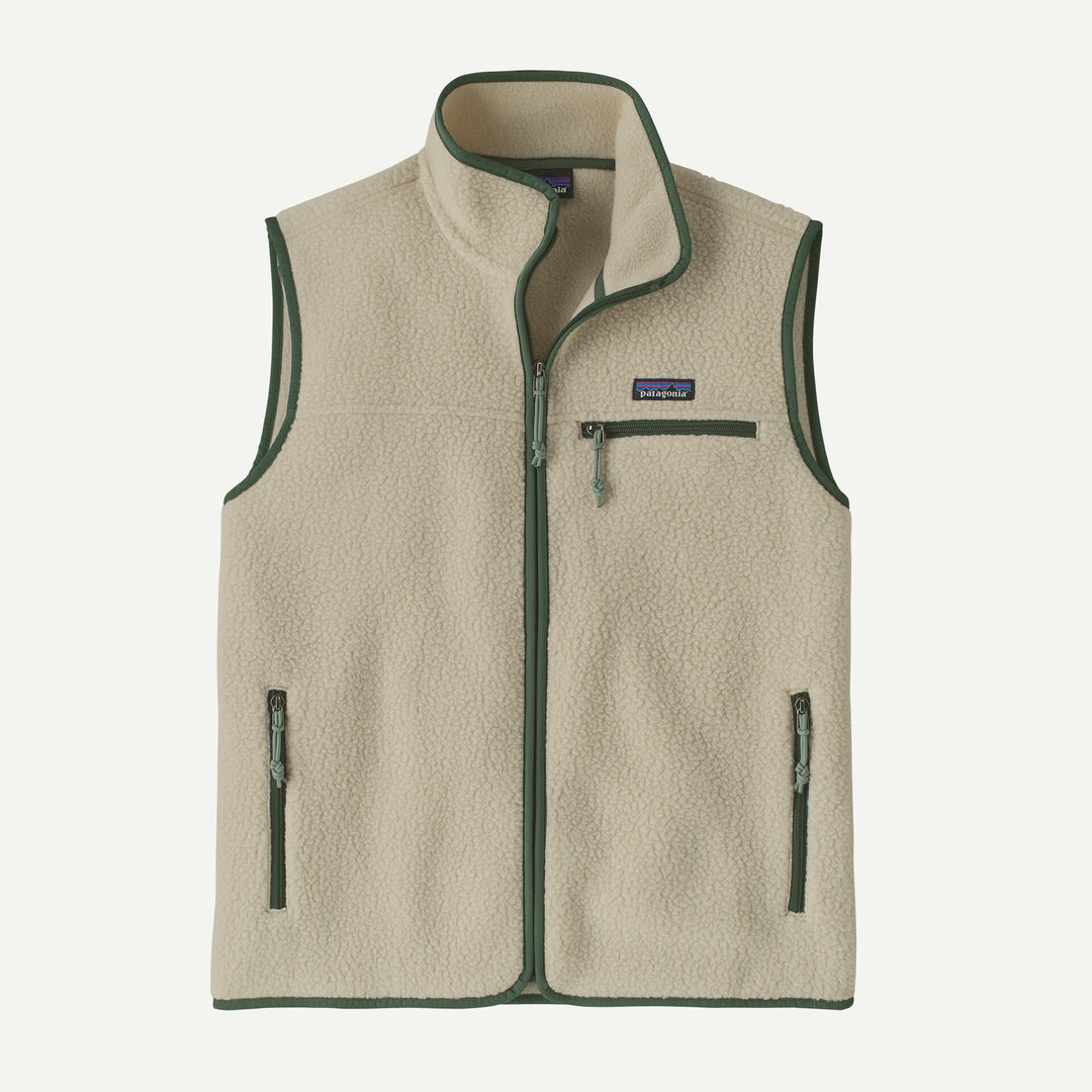 Patagonia M's Retro Pile Vest - Pelican / Canopy Green - foto 1