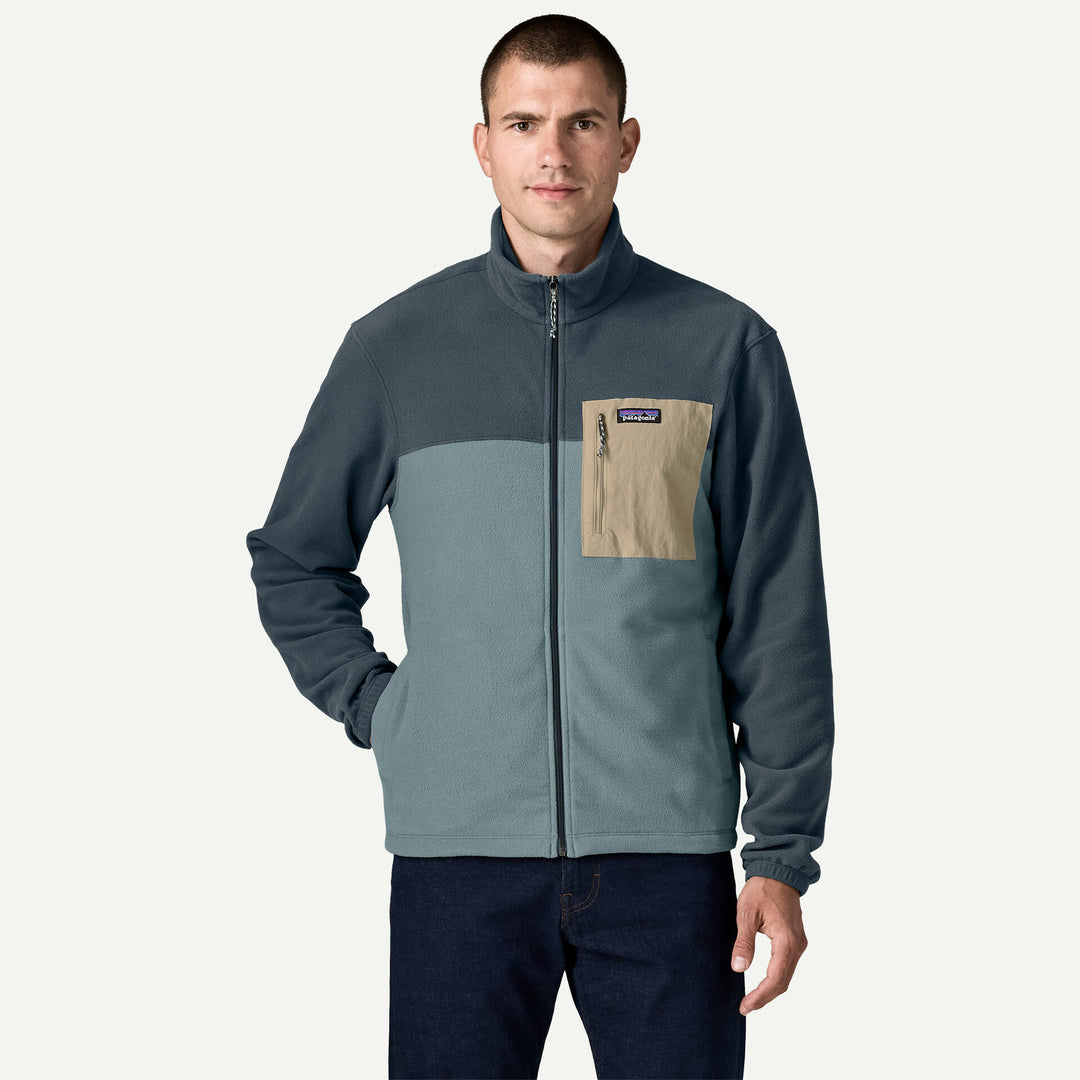 Patagonia M's Micro D Patch Pocket Jkt - Blue Sage - foto 2
