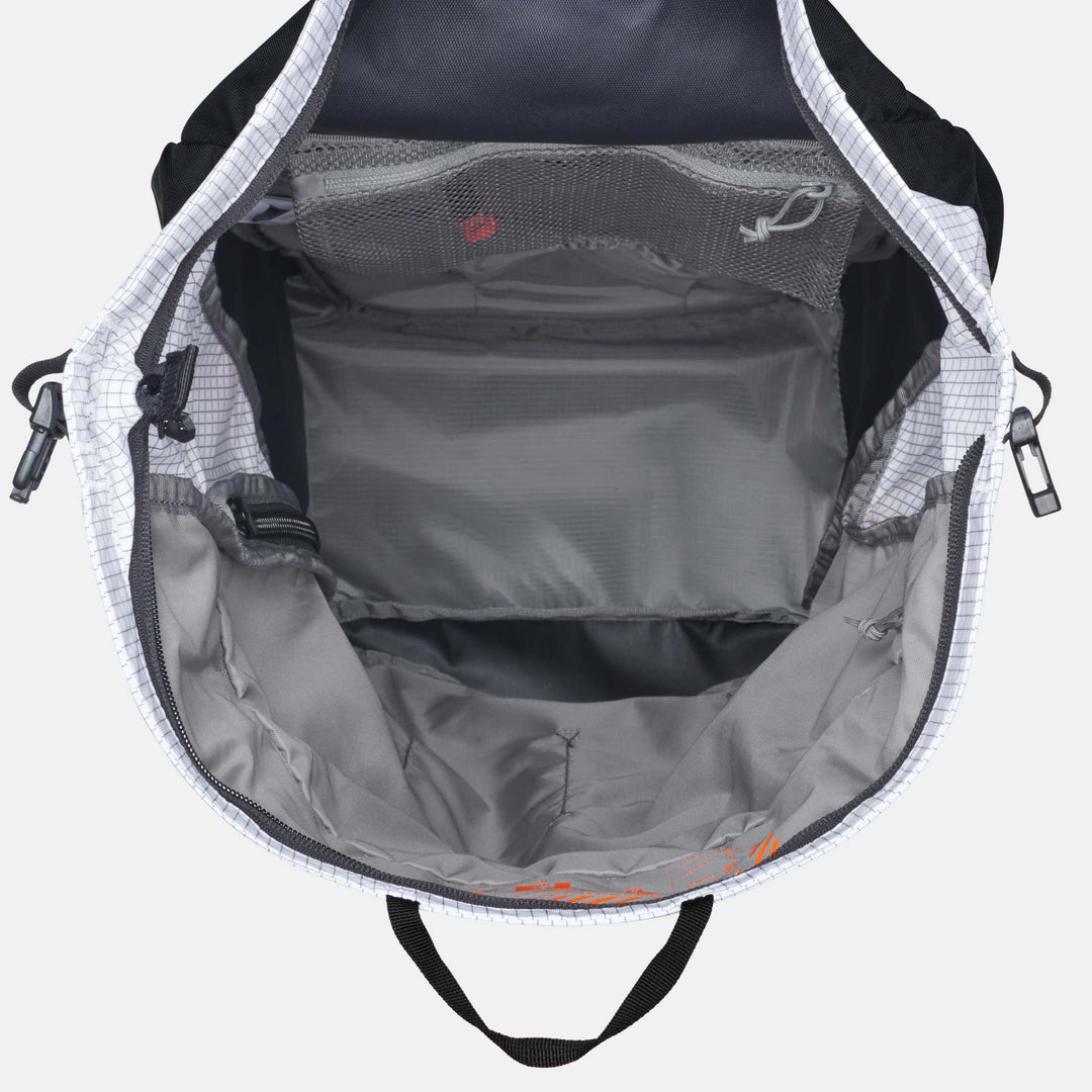 Mammut Trion 38 White/Black - interno e tasca in rete