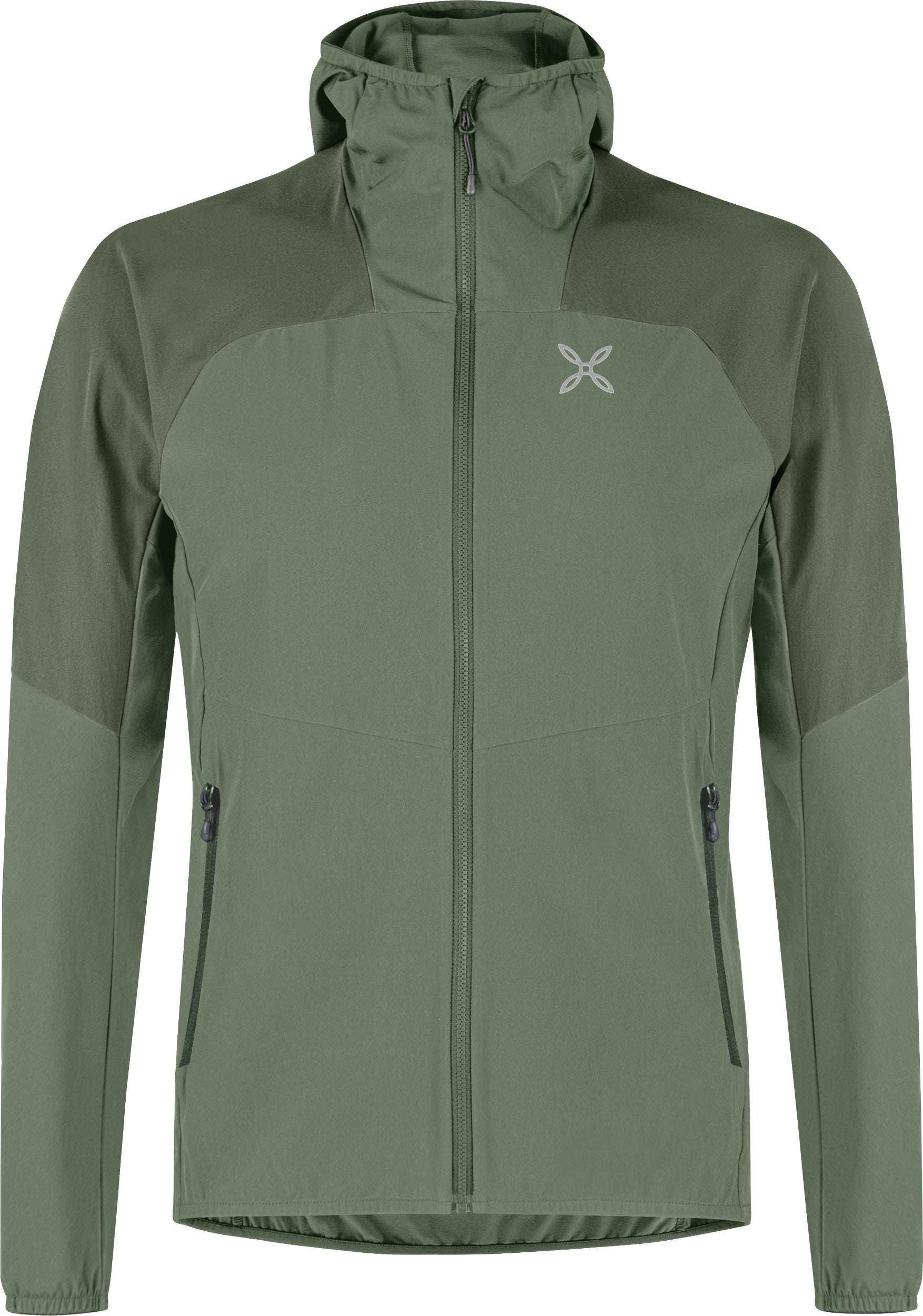 Giacca con cappuccio Rise Hooded Jacket da uomo traspirante, leggera e resistente alle intemperie per escursioni.