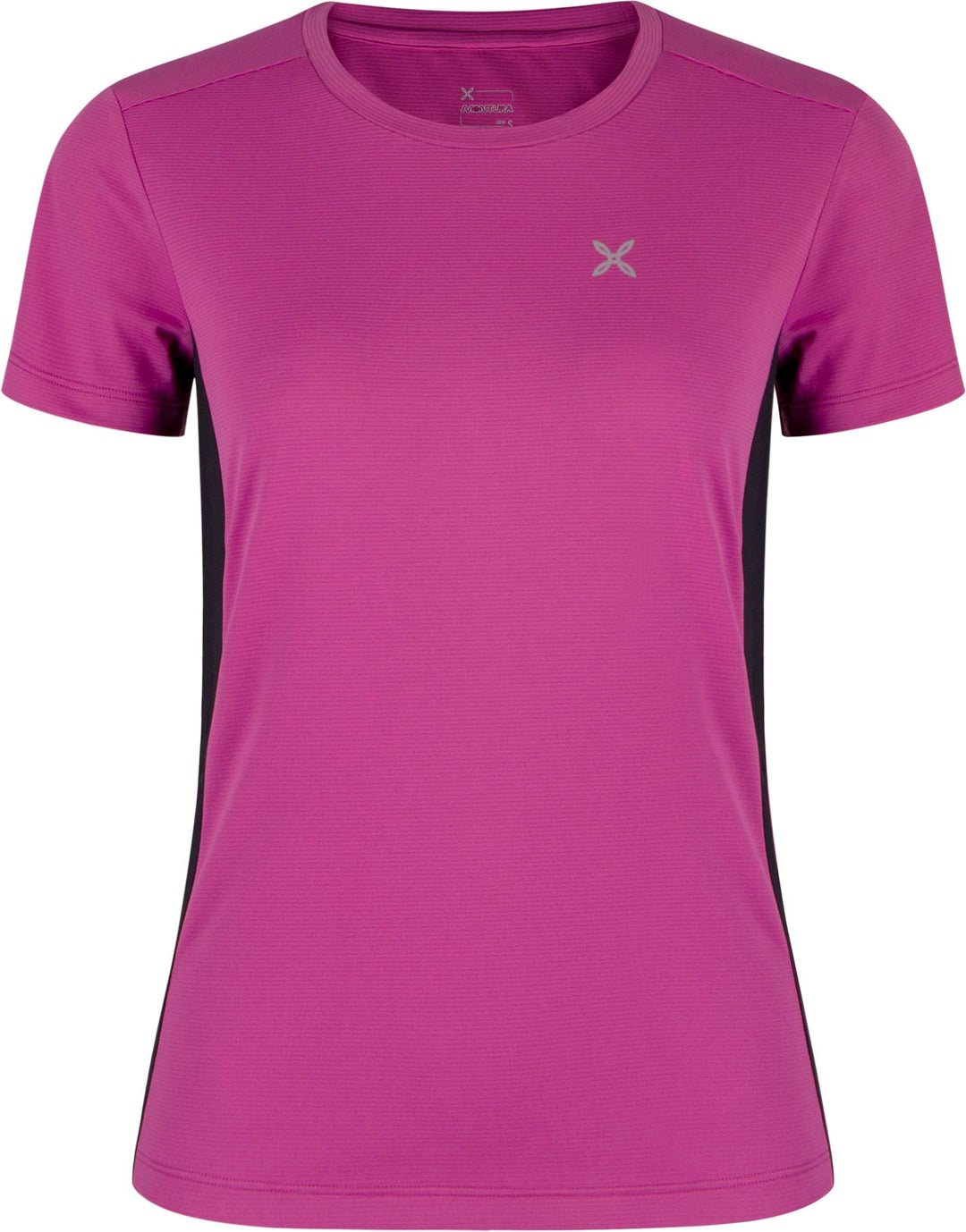 Women's Sunset T-Shirt, breathable, quick-drying, recycled polyester, UV protection, ideal for running and trekking.