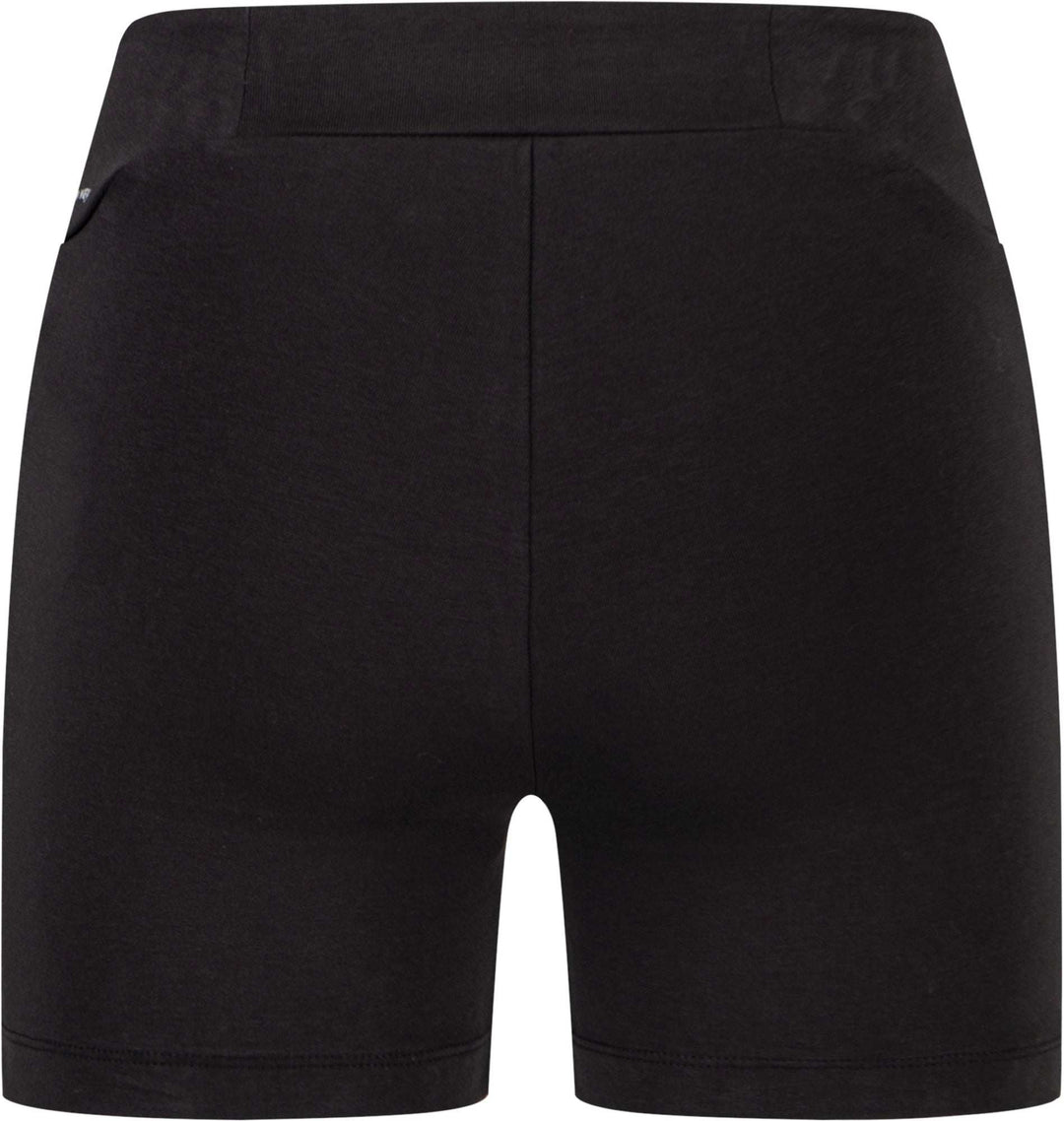 Pantaloncini Shiva donna in cotone organico elasticizzato per arrampicata indoor e outdoor, vita elastica, design atletico confortevole