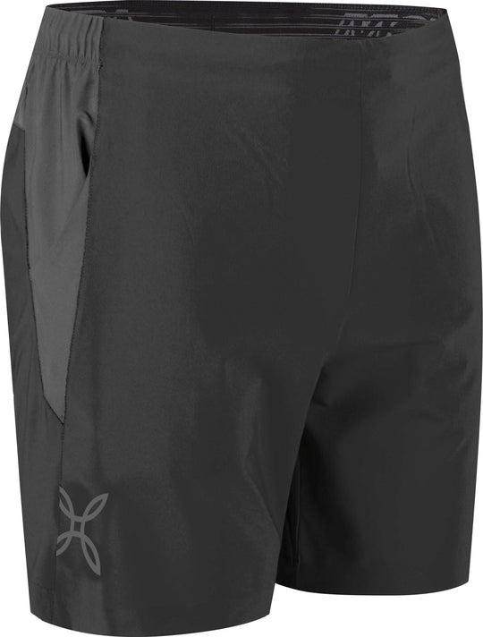 Pantaloncini Synth da uomo leggeri e resistenti per arrampicata e outdoor con tessuto nylon stretch e vita elastica regolabile