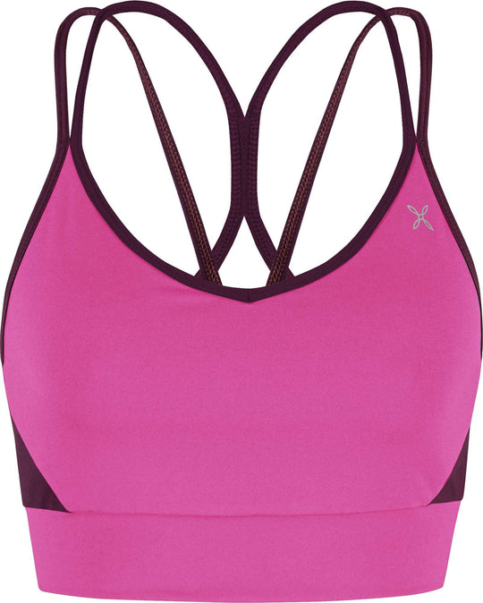 Reggiseno sportivo Crimp Cross da donna in nylon elasticizzato Dynaboost per supporto e traspirabilità outdoor