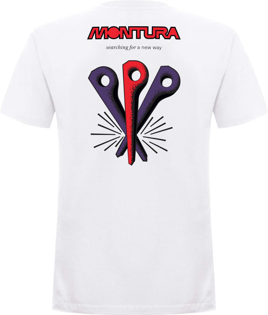 Pitons T-Shirt in organic stretch cotton for climbing and outdoor activities
