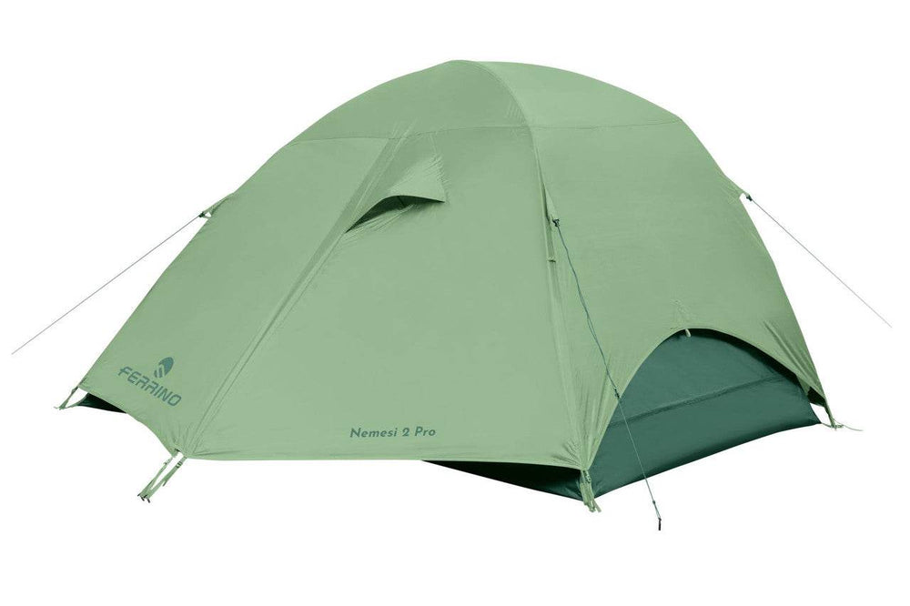 Tenda Nemesi 2 Pro ultralight 2-person dome tent with durable recycled polyester and aluminum poles for trekking and hiking
