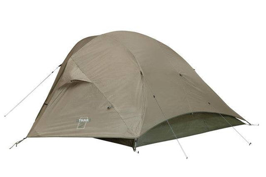Tenda Thar 2 montata in ambiente naturale pronta per campeggio